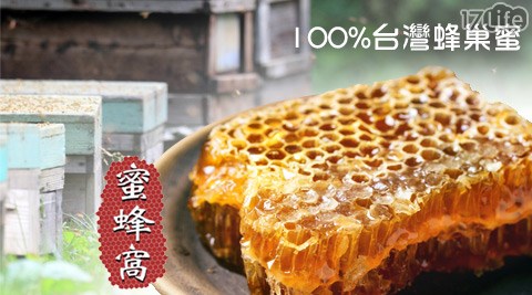 蜜蜂窩-100%台灣蜂巢蜜